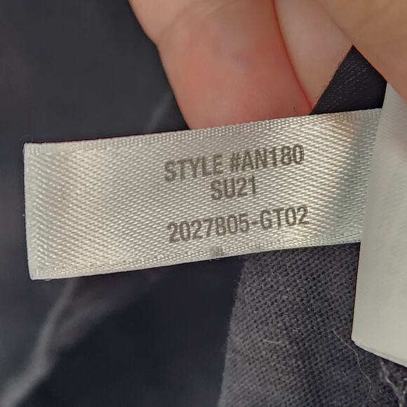 J.Crew Black Short Puffed Sleeve Rounded Neck 100% Cotton Tee Shirt Women's M - Picture 5 of 8